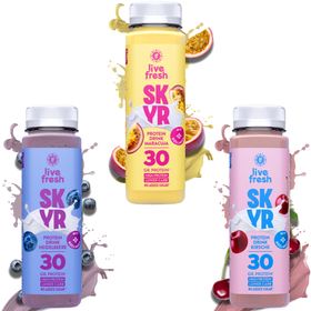 LiveFresh Skyr High Protein Drink - Probierpaket -  Proteinshake Alternative
