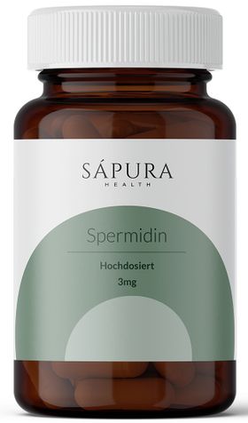 Spermidin Kapseln 3mg | Hochdosiert | SAPURA®
