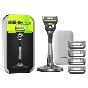 Gillette - Nassrasierer "Labs" inkl. 5 Klingen + Reiseetui