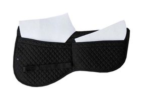 HorseGuard Sattelpad Korrektur Pad schwarz mit 12 Stk. Filzeinlagen Gr. Pony