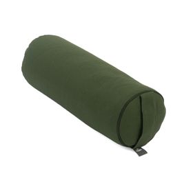 bodhi Yoga MINI BOLSTER ECO (Nackenrolle) Buchweizenschalen waldgrün