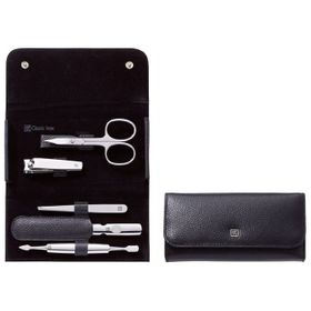 ZWILLING Maniküre-Etui Classic Inox Leder schwarz