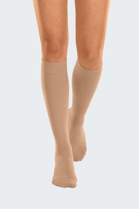 mediven® cotton CCL2 AD Kompressionsstrümpfe normal (39-44 cm) o. Fußspitze Trikotabschlussrand