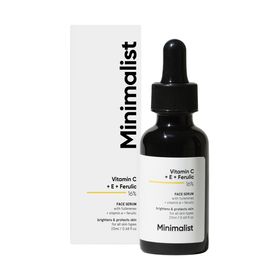 Minimalist Vitamin C + E + Ferulic 16% Face Serum, gegen Hyperpigmentierungen und Rötungen