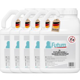 FUTUM 5x5L Silberfisch- / Asselspray