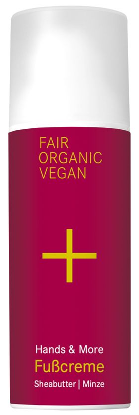 i+m Naturkosmetik Hands and More Fußcreme Sheabutter & Minze