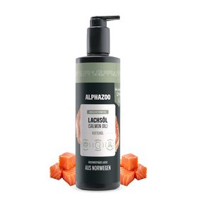 alphazoo Premium Lachsöl für Hunde 500 ml