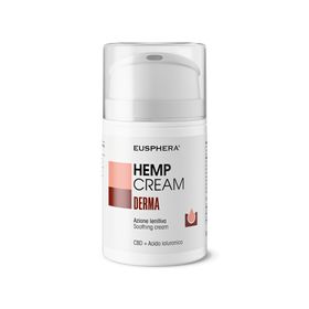 EUSPHERA Hemp cream DERMA - CBD Creme für Akne, Ekzem und Psoriasis