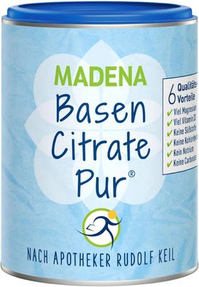 MADENA Basen Citrate Pur Basenpulver