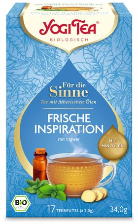 Yogi Tea - Frische Inspiration Für die Sinne Bio Kräutertee