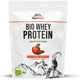 AlpenPower Bio Whey Protein- Apfelstrudel