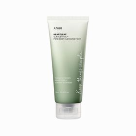 ANUA Heartleaf Quercetinol Pore Deep Foam Cleanser
