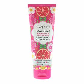 Yardley Flowerazzi Magnolia & Pink Orchid Body Scrub
