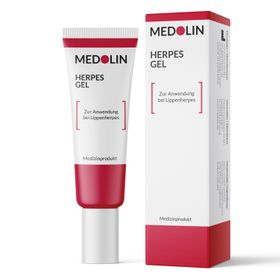 Medolin® Herpesgel - Herpescreme gegen Lippenherpes - Herpes Creme für gesunde Lippen