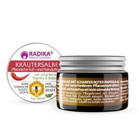 Bioherba Kräutersalbe mit scharfer roter Paprika und Beinwell