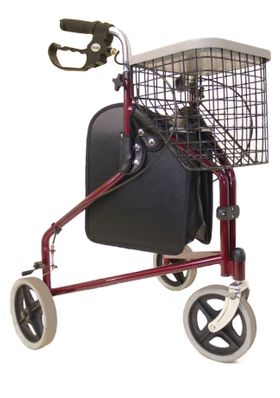 Delta-Gehrad TRI WALKER Dreirad-Gehwagen - leicht, schmal, wendig