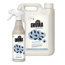 Envira Silberfischspray mit Nachfüllpack