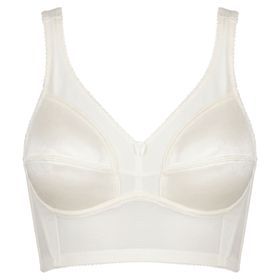 MYSANITY® Stütz-BH aus Satin, Cup C, mit hohem Unterbrustband