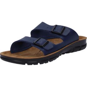 Birkenstock Bilbao Pantolette blau schmale Weite Gr. 42