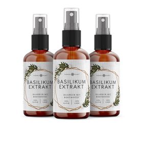 Nordic Pure Basilikum-Extrakt Haarkur mit RootBioTec™