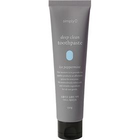 SIMPLYO Deep Clean Toothpaste Ice Peppermint Toothpaste