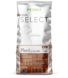 PERRO Select Grainfree Pferd + Kartoffel - Trockenfutter für Hunde