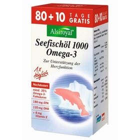 Alsiroyal Seefischsöl 1000 Omega-3 Kapseln