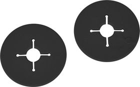 EKKIA Gebißscheiben mit gekreuzter Öffnung