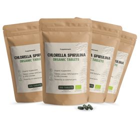 Cupplement - Spirulina Chlorella  500 mg BIO - Tabletten