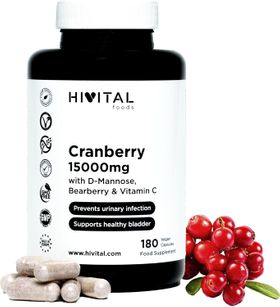 HIVITAL Amerikanische Cranberry 15000 mg. Kapseln