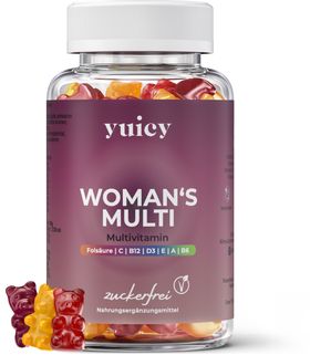 yuicy® Woman's Multi Gummies - Vitamine für Frauen