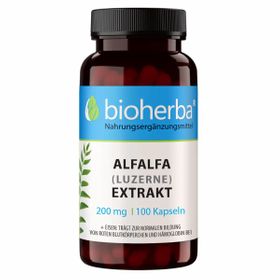 Bioherba Alfalfa (Luzerne) Extrakt Kapseln