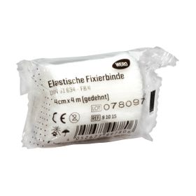 WERO Elastische Fixierbinde DIN 61 634 - FB4 4cm x 4m