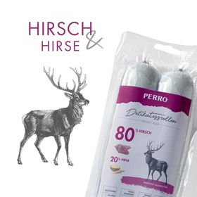 PERRO Delikatessrolle No.2 Hirsch + Hirse
