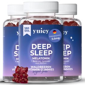 yuicy® Deep Sleep - Melatonin Einschlaf Gummies