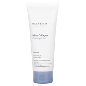 MARY & MAY White Collagen Cleansing Foam