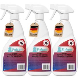 FUTUM 3x500ml Schaben- / Kakerlakenspray