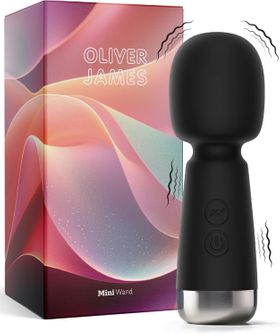 Oliver James Bullet Mini Vibrator Schwarz
