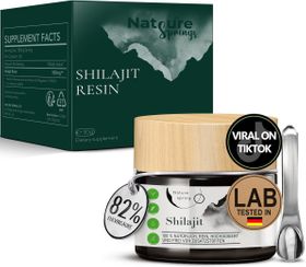 Shilajit Harz - Original Himalaya Shilajit mit 58% Fulvinsäure & Huminsäure- Nature spring