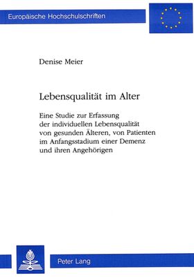 Lebensqualität im Alter