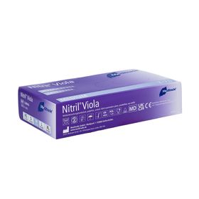 Meditrade Nitril® Viola Nitrilhandschuhe Farbig lila