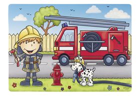 RITZENHOFF & BREKER Tischset Feuerwehrmann Bernie