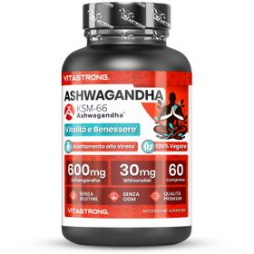 Vitastrong Ashwagandha KSM-66® - Vitalität und Mentales Wohlbefinden