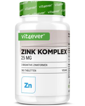 vit4ever Zink Komplex 25 mg