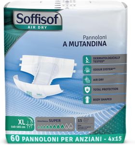 Soffisof Air Dry Windeln für Erwachsene Super