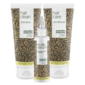 Australian Bodycare Kopfhautpflege Set mit Zitronenmyrte - Gegen trockene Kopfhaut & Schuppen