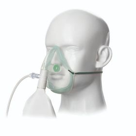 Intersurgical Sauerstoffmaske für Erwachsene mit Schlauch und Reservoir