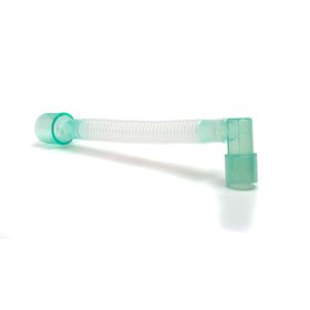 Intersurgical Gänsegurgel Flex-Set mit Winkeladapter, Länge 17cm