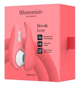 Womanizer Liberty 2 Druckwellenstimulator rosa