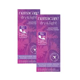 Natracare Dry&Light Inkontinenzbinde Plus Duo